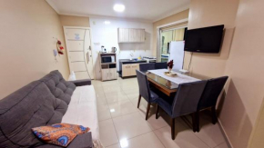 Apartamento praia ingleses 2 dormitórios com suíte até 7